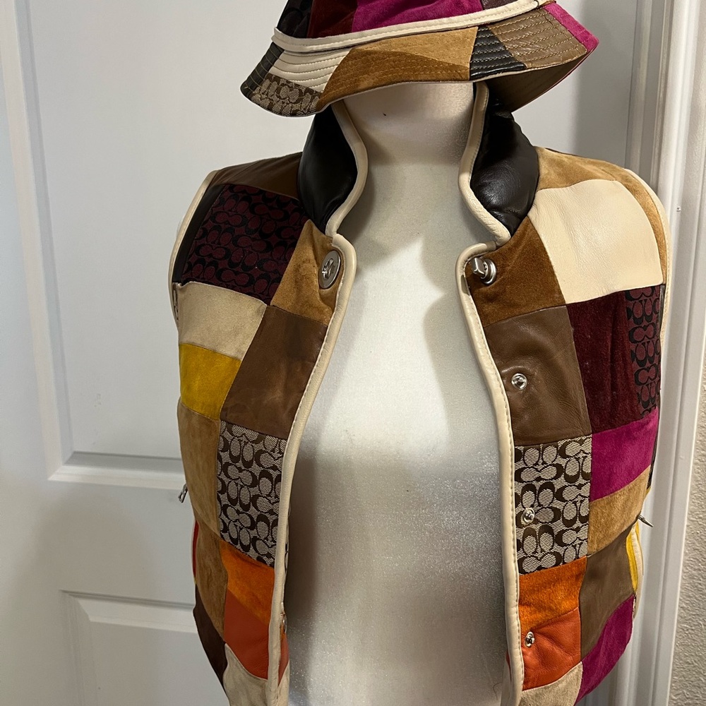 Kids coach vest & hat